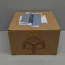 Pawque Elevated Slow Feeder Bowls - Adjustable Raised Dog & Cat Bowl with 3 Heights (6.1", 7.7", 9.3") for Medium & Small Pets, Mess Proof & Non-Slip Dish Feeder (Black)