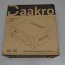 Daakro AK45 Stereo Audio Amplifier,300W Home 2 Channel Wireless Bluetooth 5.0 Power Amplifier System, Home Amplifiers FM Radio, USB, SD Card, with Remote Control Home Theater Audio Stereo System