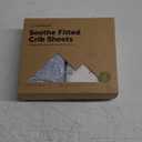 KeaBabies 2-Pack Organic Crib Sheets for Boys, Girls - 52x28 Fitted Crib Mattress Sheet Neutral, Breathable Jersey Cotton Cover for Baby Bed, Toddler Mattress, Soft & Cute Prints (Excavation)