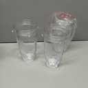 MEET JUICE 3-Pack 24oz Replacement Blender Cups, Single Serve Cups, Fits Models BL480 BL481 BL482 BL640 BL682 BL2012 BN801