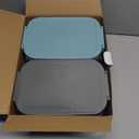 DaCool 2 Pack Adults Lunchbox Bento Box 74 OZ Stackable Lunch Box for Kids Adults Men Women Teens Leakproof Bento Large Lunch Box Container with Fork Spoon Sauce Box for School Work,Grey,Morandi-Green