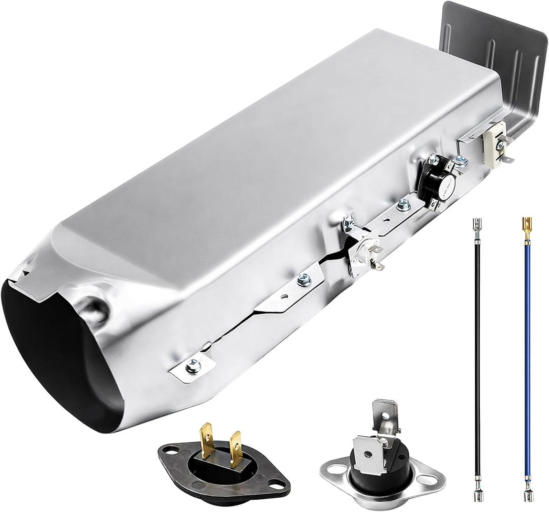 DC97-14486A Dryer Heating Element Kit, Fit for Samsung Amana Maytag Dryers, Replaces DC9714486D, DC9708891A, AP4342351, AP4452178