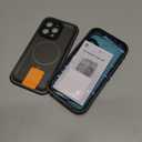 SPORTLINK for iPhone 13 Pro Case Waterproof - Buit in Screen Protector [Compatible with MagSafe][IP68 Underwater][6.6FT Military Dropproof][Dustproof] Full Body Shockproof Case 6.1" Black