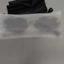 miyya Old Money Polarized Oval Sunglasses  2025 Edition, UV400 Protection, Feather-Light Fit & Trendy Colors (Black/Leopard Beige)