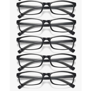 Gaoye Professional Reading Glasses for All Day - Computer Readers with Blue Light Protection - Value Pack