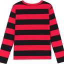 DILBYKE Boys Girl Long Sleeve Striped Crew Neckline T-Shirts Kid Tee