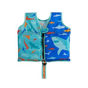 SwimWays Swim Vest, Learn to Swim Personal Flotation Device for Swim Training, Pool Floats & Swimming Pool Accessories for Kids 2-4 Years, Shark