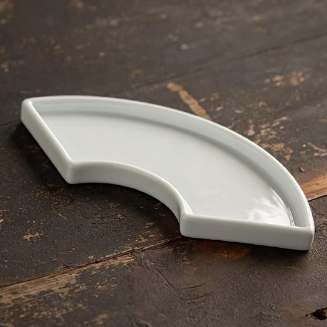 Ceramic Plate, Dried Fruit Plate, Reusable Tray for Food Storage, Snack Dessert Plate, Suitable for Home Camping use