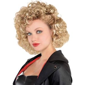 Wig Curly Blonde