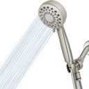 Waterpik High Pressure Hand Held Shower Head With Hose, PowerPulse Massage 7Mode, Brushed Nickel XPB769ME