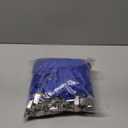 Beebel Lanyard 100 Pack Blue Badge Lanyards Flat Lanyards Round 32" with Badge Clip