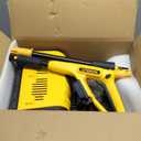 40V Brushless Cordless Snow Shovel, 13-Inch Electric Snow Blower with 4.0Ah Batteries & Charger, Battery-Powered Snow Removal with 25FT Throw Distance for Patio, Deck, Driveway (Yellow)