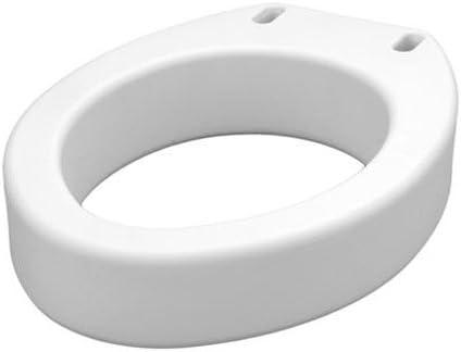 Hinged Toilet Seat Riser - Elongated, Adds 3.75 Inches by Nova Medical Products
