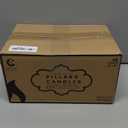 Candle Charisma Ivory Pillar Candles Bulk Pack of 6  (3x4 Inch) Long-Lasting 70-Hour Burn, Dripless & Smokeless  Perfect for Hassle-Free Decor at Weddings, Fall Table Centerpieces & Special Events