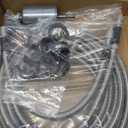 Stainless Steel Braided Fuel Line Quick Fix Kit Compatible with 1999-2003 Silverado Sierra V8 Gas Flex Ext Cab