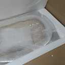 Shades of Nature Travertine Bathroom Sink - Modern Above Counter Bathroom Vessel Sink - Oval Shaped Hand-Carved Vanity Sink - Perfect for Luxury Bathrooms - Includes Matching Soap Tray