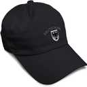 Soft Baseball Hat Embroidered Dad Hat Deutschland Black German Eagle Embroidery Men & Ladies Baseball Cap (One Size, Black Design Only)