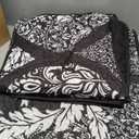 DJY Black Quilt Set California King, Boho Damask Bedspread Coverlet Set Soft Lightweight Microfiber Bedding Set 3 Pieces for All Season (106"x96")