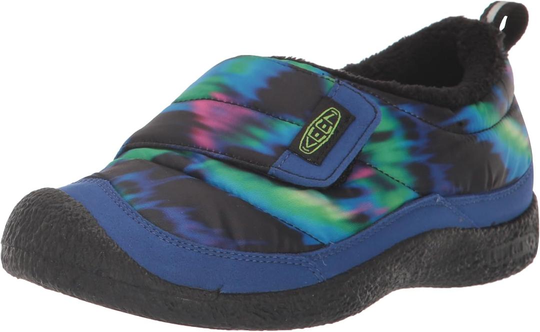 KEEN Unisex-Child Howser Low Wrap Casual Comfy Durable Slippers (4 Toddler, Multicolor)