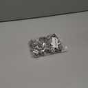 sansheng 60 Pack Key Fob Hardware 1 inch, Keychain for Making Key Chains (Silver)