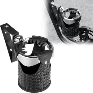 KEMIMOTO Super73 Cup Holder PU Leather Compatible with Super73 Under Seat Drink Holder Super 73 Accessories Black
