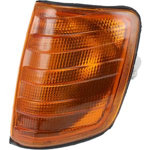 No.1248260943 Corner Signal Light Cover for Mercedes-Benz W124 1984-1996 Waterproof Yellow Left Corner Light Lamp Lens Plastic 1 Pc