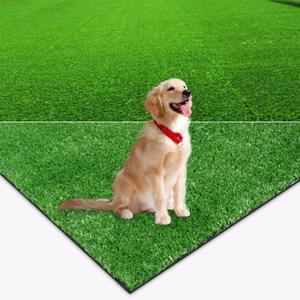 AYOHA Artificial Grass Turf 7FTx15FT, Fake Faux Grass Turf with Drainage Holes, 10MM Synthetic Grass Mat for Patio Backyard Garden Lawn Landscape Balcony Decor