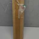 Black Curtain Rods 2 pack for Windows 30-62 inch Adjusts Length by Splicing, 5/8" Diameter Matte Black Small Curtain Rods for Bedroom, Living Room, Kitchen, Outdoor, Farmhouse