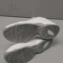 Boys Girls Tennis Shoes Leather Running Sneakers Hook & Loop Kids School Cheer Shoes (2 Big Kid, White)