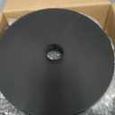Rolling Shop Stool with Wheels, Garage Work Mechanic Stool, Black, Round Base