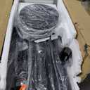 VEVOR Crowd Control Stanchions, 6-Pack Crowd Control Barriers, Carbon Steel Baking Painted Stanchion Queue Post with Sign Holder & 3PCS 6.5FT Retractable Belt, Belt Barrier Line Divider, Easy Assembly (Classic connector)