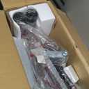 Sunny Health & Fitness Smart Air Walker Elliptical, Low-Impact 30-Inch Stride Home Glider Machine, Senior Cross Trainer for Indoor Cardio Exercise, Free SunnyFit App Bluetooth Connection- SF-E902SMART