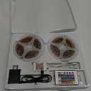 KSIPZE 100ft Led Strip Lights RGB Music Sync Color Changing Led Lights with Smart App Control Remote Led Lights for Bedroom Room Lighting Flexible Home Dcor