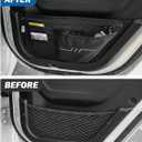 JOYTUTUS Car Door Storage Pockets Compatible with 2018-2026 Wranlger JL & Gladiator JT, Front & Rear Door Side Insert Organizer, 4 Packs