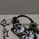CORSAIR Nautilus 240 RS ARGB Liquid CPU Cooler  240mm AIO  Low-Noise  Direct Motherboard Connection  Daisy-Chain  Intel LGA 1851/1700, AMD AM5/AM4  2X RS120 ARGB Fans Included  Black