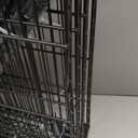 Huwena 4 Tier Mini Fridge Stand with Storage for Dorm Microwave Stand Over Mini Fridge Storage Shelf Adjustable Height Organizer for College Rooms Kitchen Pantry(Black)