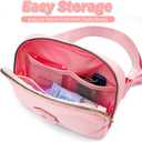 Birthday Gifts for 4 5 6 7 8 9 10 11 12 13 Year Old Girls,Gifts for Teens Kids Daughter Sister Her,Two Way Zipper Crossbody Bag Fanny Pack Belt Bag Cute Trendy Stuff - Peach,R