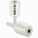 2 Pack Industrial Strength Mini Hand Stretch Wrap 5" 1000 Ft Roll 80 Gauge Thick, Shrink Wrap Roll for Moving Supplies, Furniture, Pallets, Plastic Wrap for Packing, Heavy Duty Stretch Film