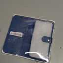 TUCCH Wallet Case for iPhone 15 Pro Max, Detachable 2-in-1 Stand RFID Blocking 4 Card Slot [Wireless Charging] Protective Case, PU Leather Removable Folio Compatible with iPhone 15 Pro Max, Lake Blue