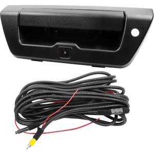 Dasbecan Tailgate Handle w/Backup Camera Compatible with Ford F150 F-150 2015 2016 2017 2018 Liftgate Latch Handle with Reverse Parking Rearview Camera Replace# FL3Z-9943400-BA