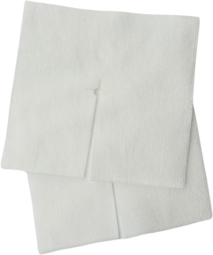 High Absorbent Non-Woven Split Drain Sponges, 6 Ply Low Lint Sterile Pads, 4 X 4 Precut Gauze Sponge for I.V. and Tracheostomy Dressings, 2 Per Pack, 25 Packs, 50 Total