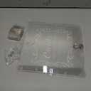 DIWNELEM Acrylic Wedding Card Box with Lock Clear Large Letter Envelope Box Acrylic Wedding Gift Card Box Money Box for Reception Baby Shower Birthday Party Graduation Decorations (9.6*9.2*9.6 inches, Model 1)