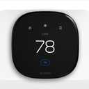 Wall Plate Cover Compatible with New 2022 Ecobee Smart Thermostat Premium & 2022 Ecobee Smart Thermostat Enhanced, Programmable WiFi Thermostat Accessory, White