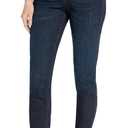 Amazon Essentials Women's Stretch Pull-On Jegging, New Dark Wash, 6 Long