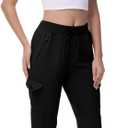 TBMPOY womens Capri (Black, M)