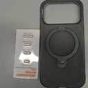 TORRAS Ostand Q3 Air for iPhone 17 Pro Case 6.3'' with Stronger Magnetic Stand, Fit for Magsafe, Airbags Miltary Protection, Camera Control for iPhone 17 Pro Case, Shockproof & Stylish, Shadow Black