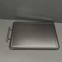 Stainless Steel Cutting Board 15 * 11 Inch, IDekooror Double Sided Steel Chopping Board for Kitchen, Steel and Wheat Straw PP 2-in-1 Cutting Board for Meat Vegetables Fruits, Dishwasher Safe