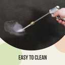 ITSOFT Under The Sink Mat, Kitchen Tray Drip, Cabinet Liner, Waterproof Layer, Reusable, Washable 36 x 30 Inches Black