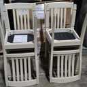 HD Designs Alden 4pc Dining Room Chairs, Table Not Included