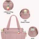 Lunch Box for Women Lunch Bag Tote - Soft Lightweight Large Lunchbox - Insulated Cooler Bag with Adjustable Shoulder Strap for Adult Work Office Camping Outdoor Picnic Travel Beach Shopping 10L Pink